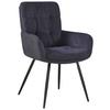 Armlehnstuhl Nova Grau/Schwarz - Schwarz/Grau, MODERN, Textil/Metall (61/89/67cm) - Premium Living