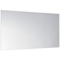 LUSTRO ŚCIENNE IDEA - biały, Design, materiał drewnopochodny/szkło (120/65/2cm) - Xora