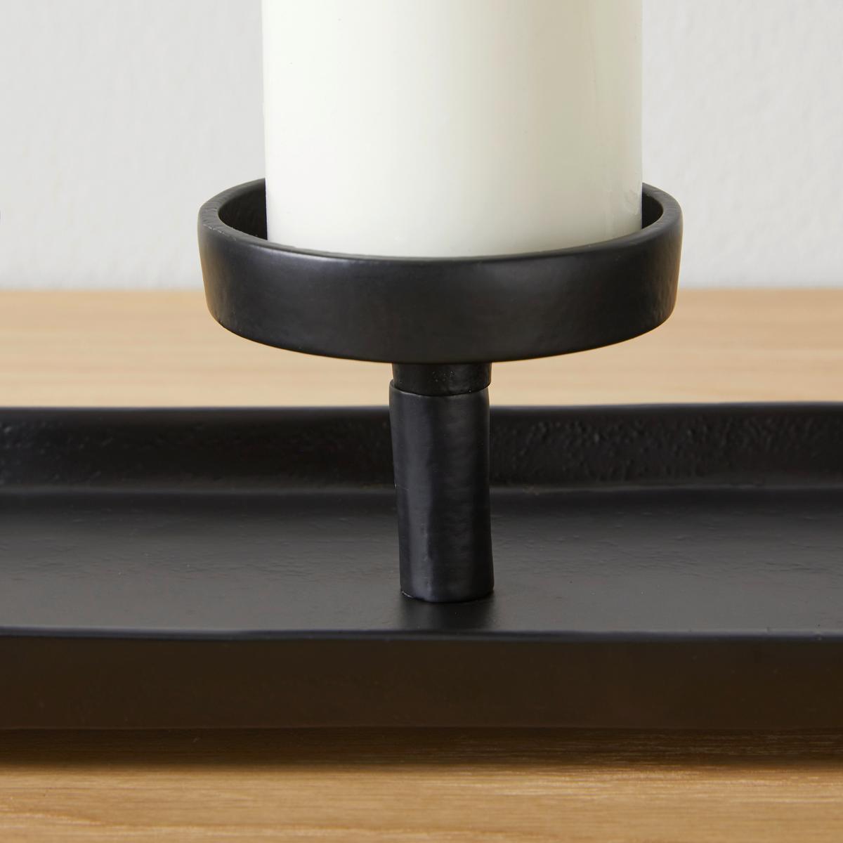 ŚWIECZNIK AIGNA - Modern, metal (50/13/8cm)