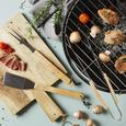 Grillbesteck Flavio, 3-teilig - MODERN, Holz/Metall (34//cm) Grillbesteck Flavio, 3-teilig - MODERN, Holz/Metall (34//cm)