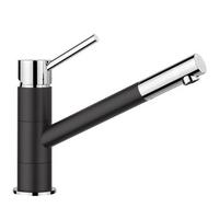 ARMATURA KUCHENNA 525028 - antracytowy/kolor chromowy, Basics, metal (5,5/19,1/26,3cm) - Blanco