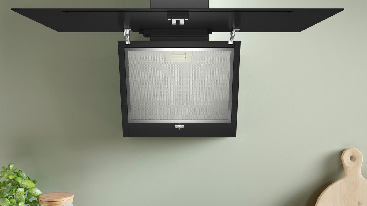 Dunstabzugshaube DWK85DK6K Schwarz - Schwarz, MODERN, Glas/Metall (79/32,5/32,5cm) - Bosch