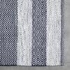 HANDVÄVD MATTA ELISA - vit/mörkgrå, Modern, textil (60/120cm) - Mömax