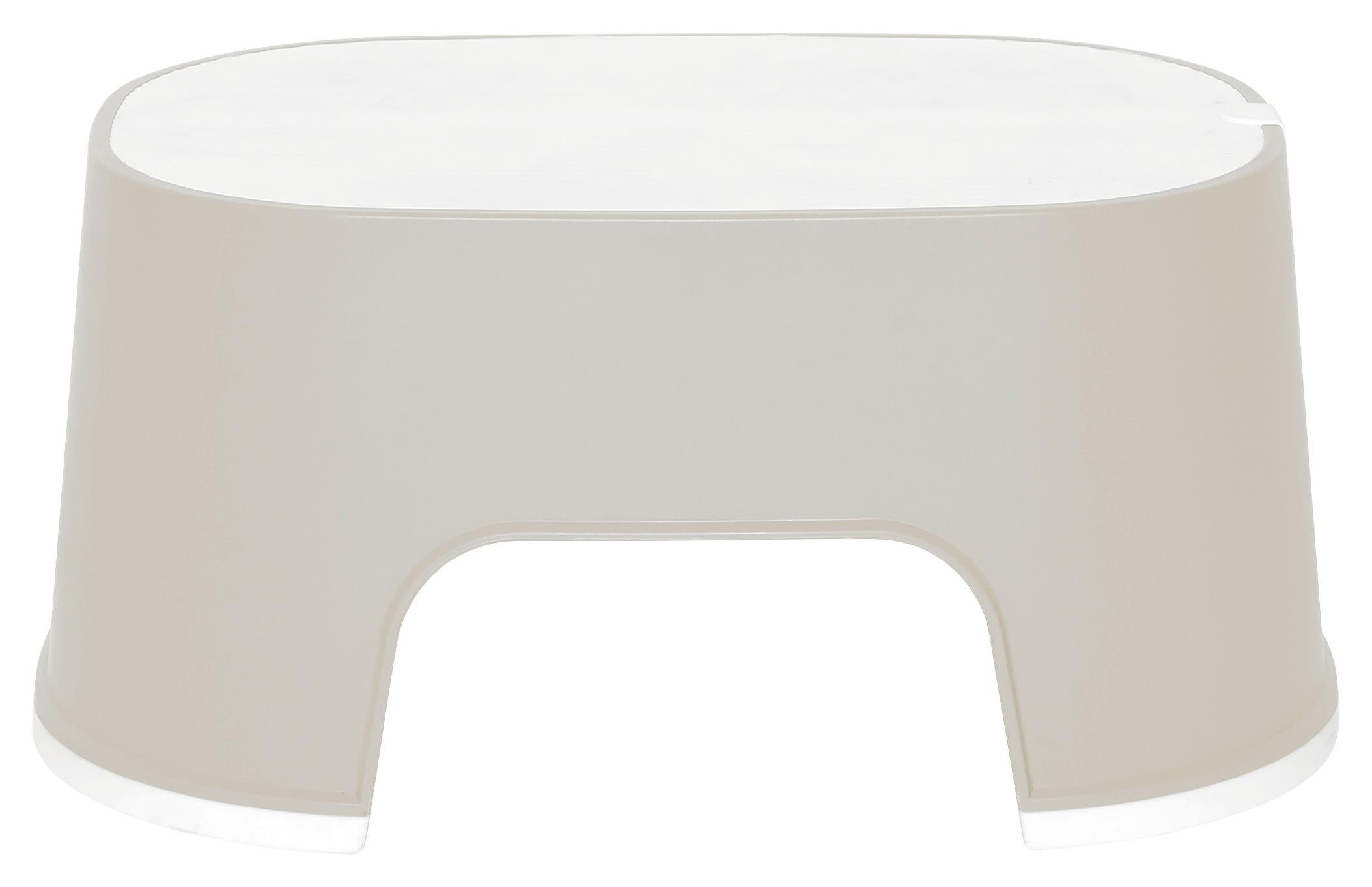 STOPIEŃ GROW - taupe, Basics, tworzywo sztuczne (33,7/22,9/15,5cm) - Bebe Jou