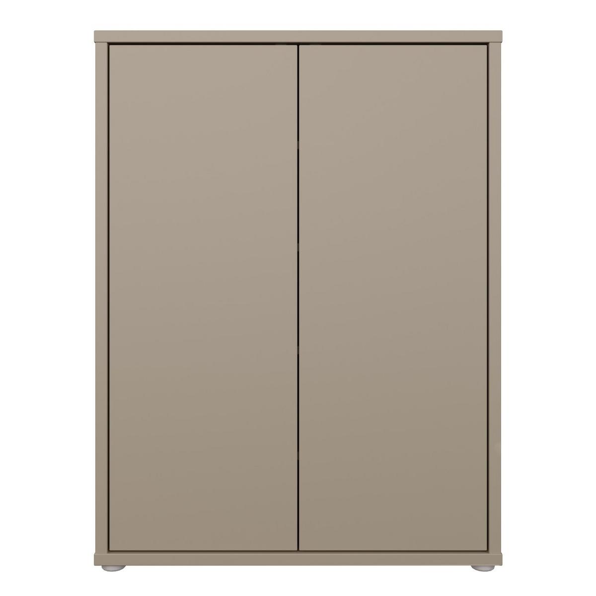 Ormar Za Cipele Alice Springs - siva/taupe, Moderno, drvni materijal/plastika (74,5/99,1/34,9cm) - Modern Living