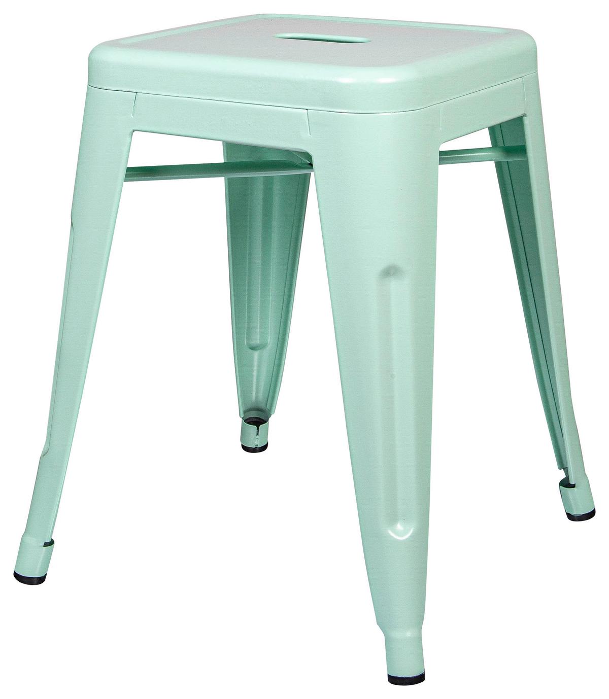 Tabure Vantaggio Brush, Pastelno Zelena, Mat - pastelno zelena, Basics, kovina (39/46/39cm) - MID.YOU