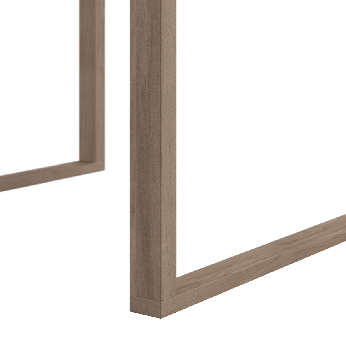 Dining-Loungeset Anouk Creme Holz/Outdoorstoff - Creme/Grauweiß, MODERN, Holz/Textil (194/67/71cm) - Bessagi Garden