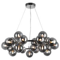 Pendelleuchte Dallas Chromfarben max. 28 Watt - Chromfarben, Trend, Glas/Metall (69/23,8/69cm) - MAYTONI