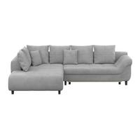 Kutna Garnitura Mendoza - plavkastosiva/crna, Konvencionalno, tekstil (197/309cm) - Modern Living