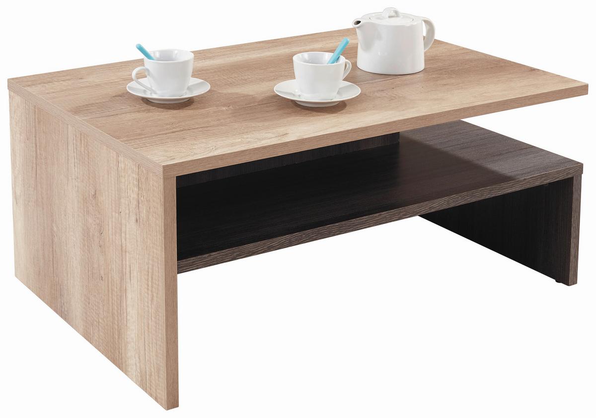 Stolić Laura - boje hrasta, Moderno, drvni materijal (90/42/60cm) - Modern Living