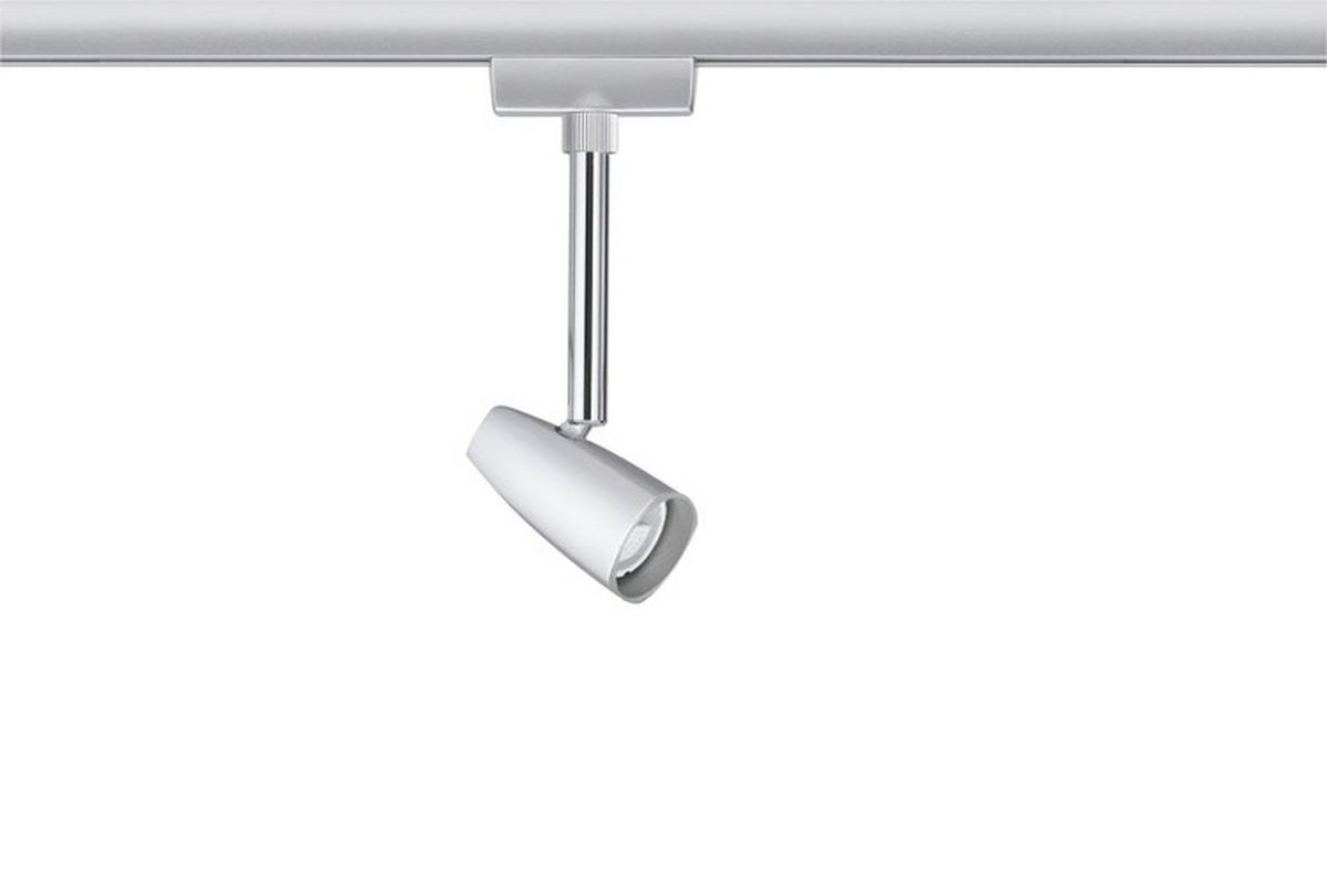 Schienensystem-Strahler Spot Barelli max. 10 Watt - Chromfarben, Design, Metall (6.8/13.8/3.5cm) - Paulmann