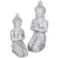 Buddha Kerstin Silberfarben/beton - Silberfarben, Keramik (32/16/12cm) Buddha Kerstin Silberfarben/beton - Silberfarben, Keramik (32/16/12cm)