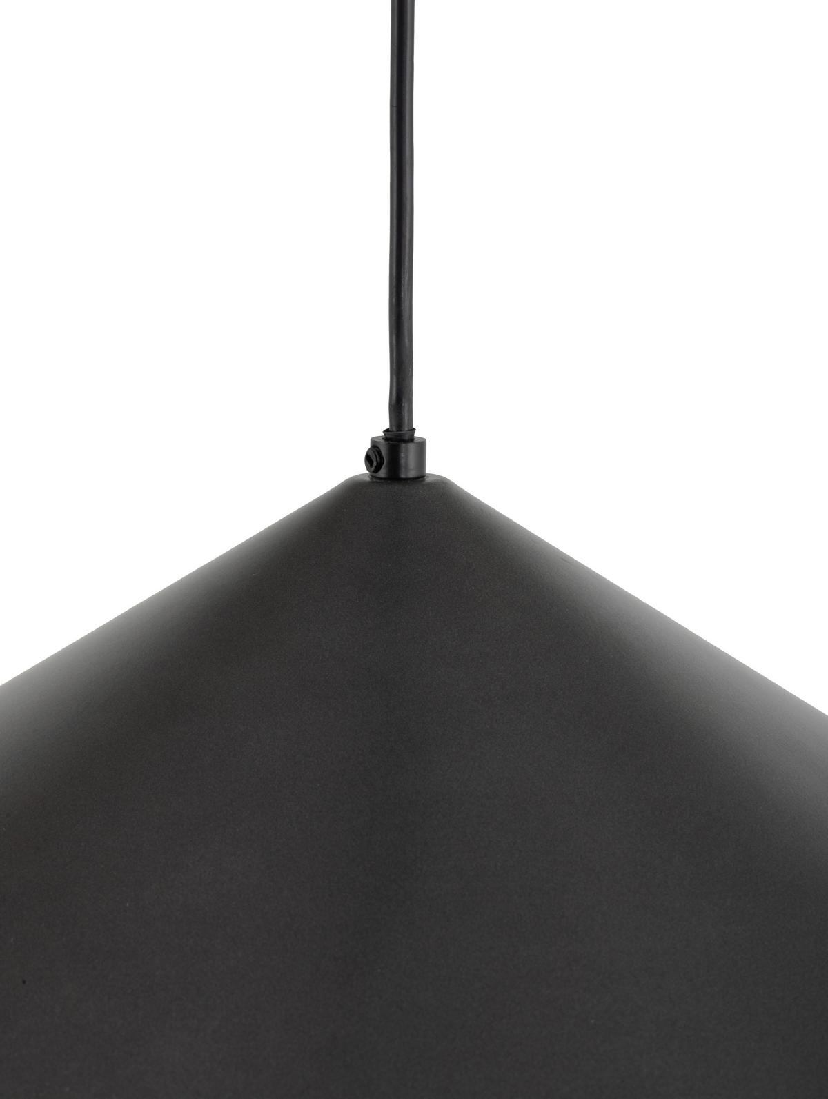 LAMPA WISZĄCA FIBI - czarny/ciemnoszary, Design, metal (60/120cm) - Collett's Monde