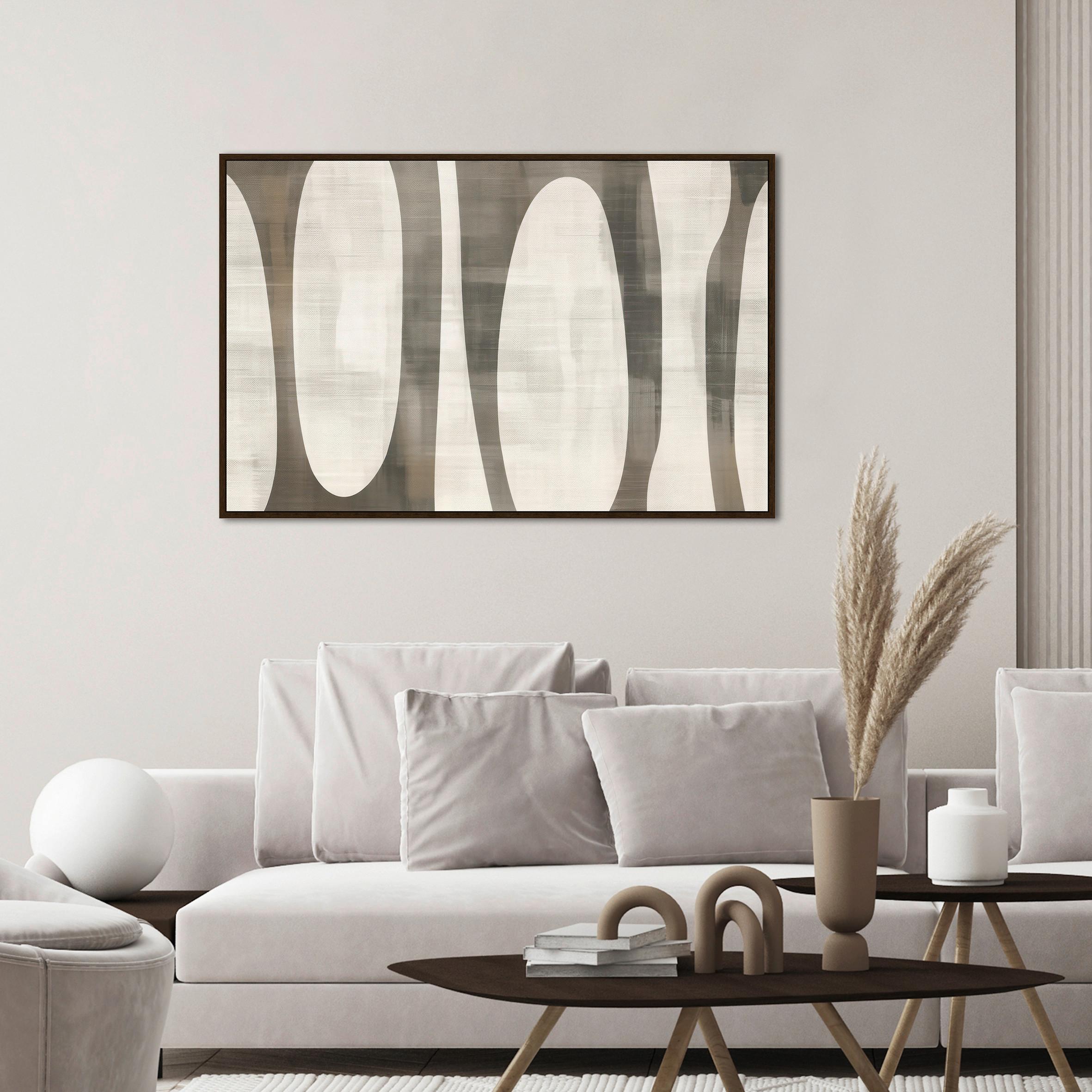 Keilrahmenbild Lotta ca. 60x90cm - Dunkelbraun/Beige, MODERN, Holzwerkstoff/Kunststoff (60/90cm) - Premium Living