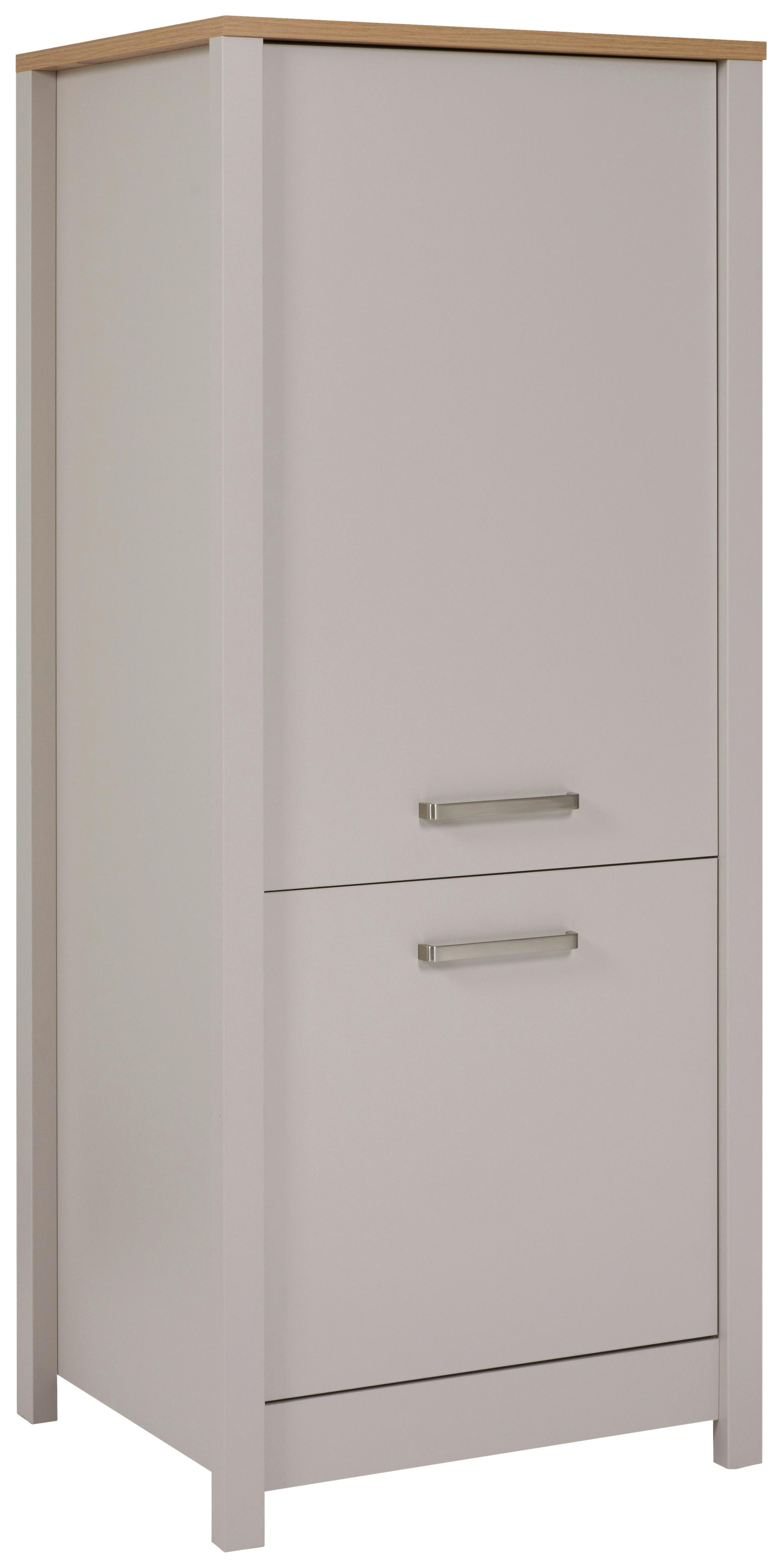 Element Za Ugradbene Uređaje Sardegna - kašmir/srebrne boje, Romantično / ladanjski, drvni materijal/metal (70/167/60cm)