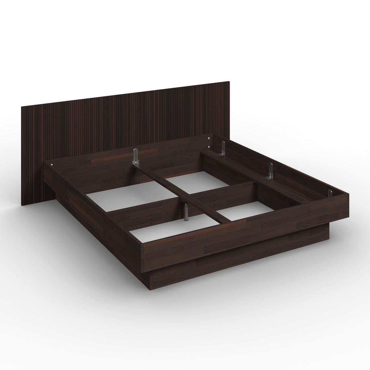 Bett Duna ca. 180x200 cm Kernbuche Echtholz - Kernbuche, MODERN, Holz (180/200cm) - Bessagi Home