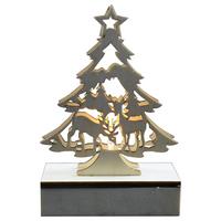 Led-dekoleuchte Melino In Naturfarben - Naturfarben, Konventionell, Holz (10cm) - Modern Living