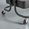 RULLVAGN CARL -SB- - svart, Modern, metall/plast (42/85,5/37cm) - Mömax