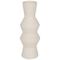Vase Mell Weiss - Weiss, Lifestyle, Keramik (14,5/40cm) - Mömax