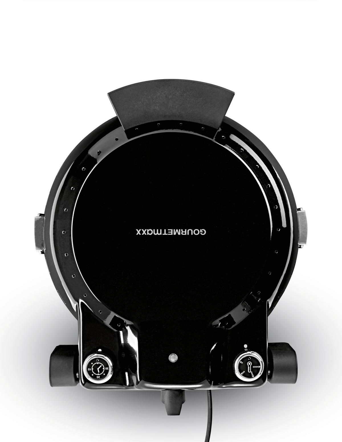 PIEC DO PIZZY 12282 - czarny, Basics, tworzywo sztuczne/metal (35,9/35,2/16,6cm)