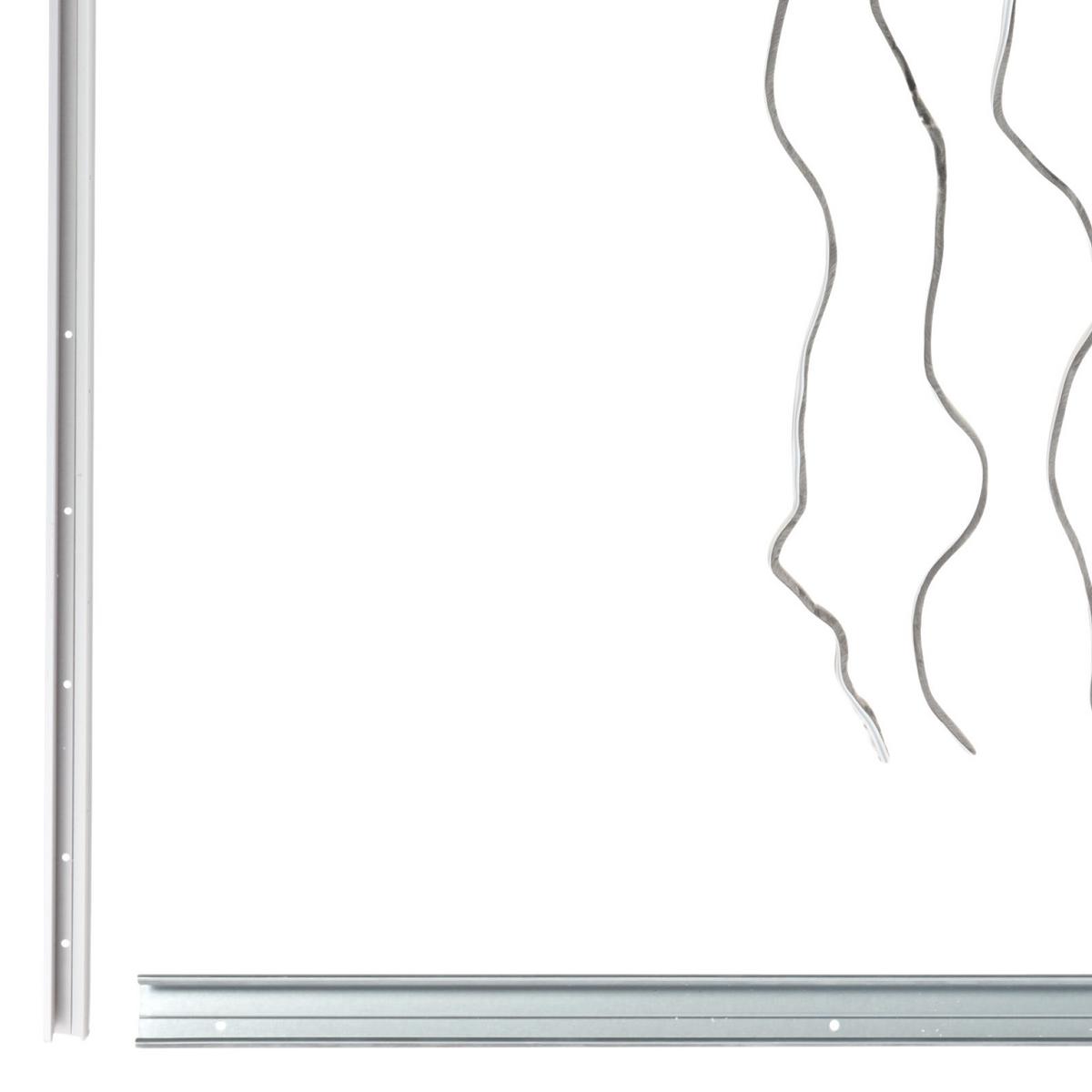 kit de montare UNIT - culoare aluminiu, Modern, plastic/metal - Ondega