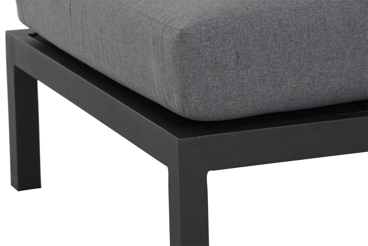 LOUNGESESSEL H16563 - Anthrazit, MODERN, Metall (70/70/84cm) - Siena Garden