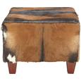 Hocker Lotte - Multicolor, MODERN, Leder/Holz (60/60/44cm) - Premium Living Hocker Lotte - Multicolor, MODERN, Leder/Holz (60/60/44cm) - Premium Living