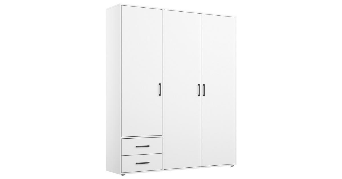 DULAP USI ROTATIVE VOYAGER 140/194/53 cm alb comandă online ➤ moemax