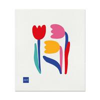 Schwammtuch Peter Multicolor ca. 20x17cm - Multicolor, Textil (20/17cm)