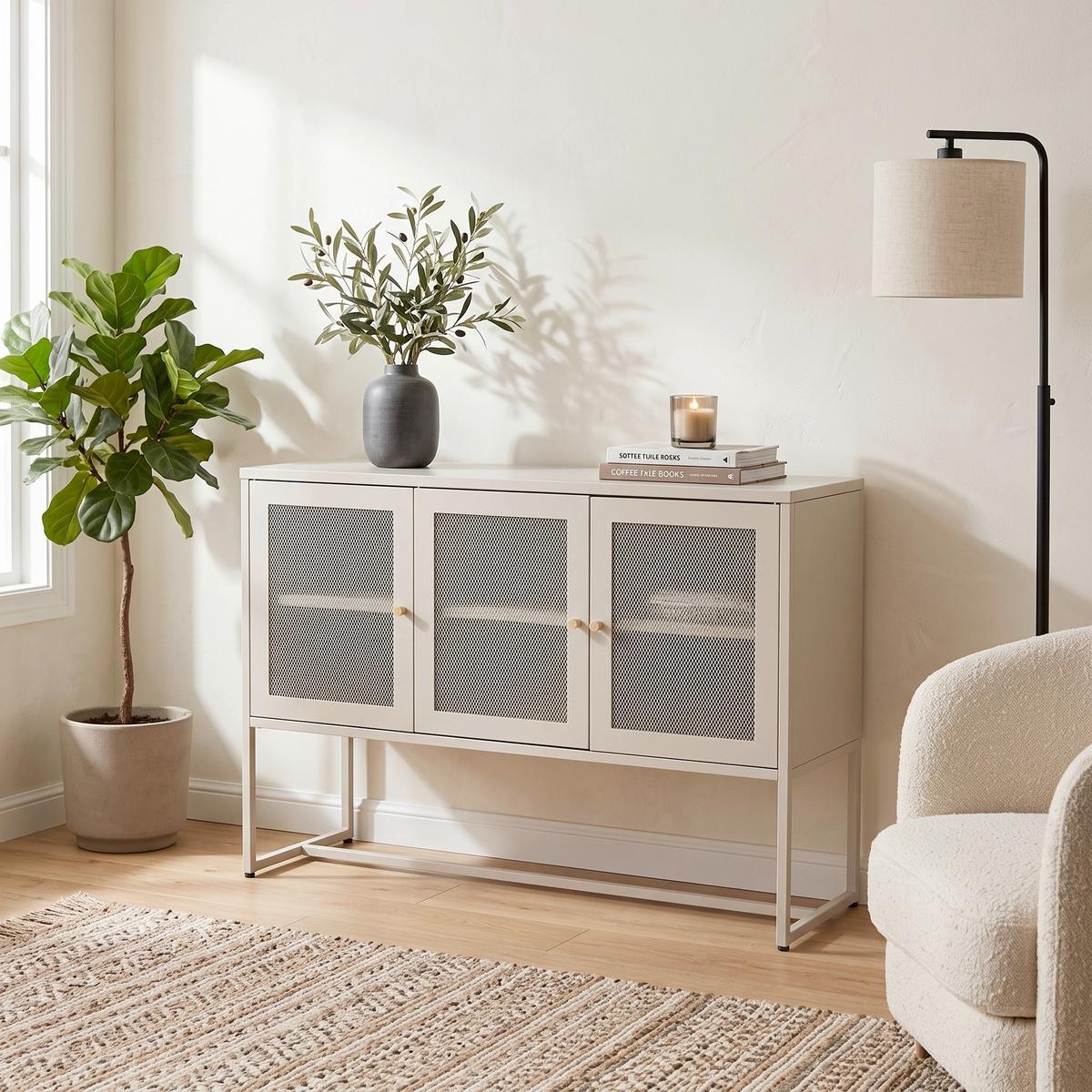 Sideboard Malla Beige ca. 120x80x40cm online kaufen ➤ mömax