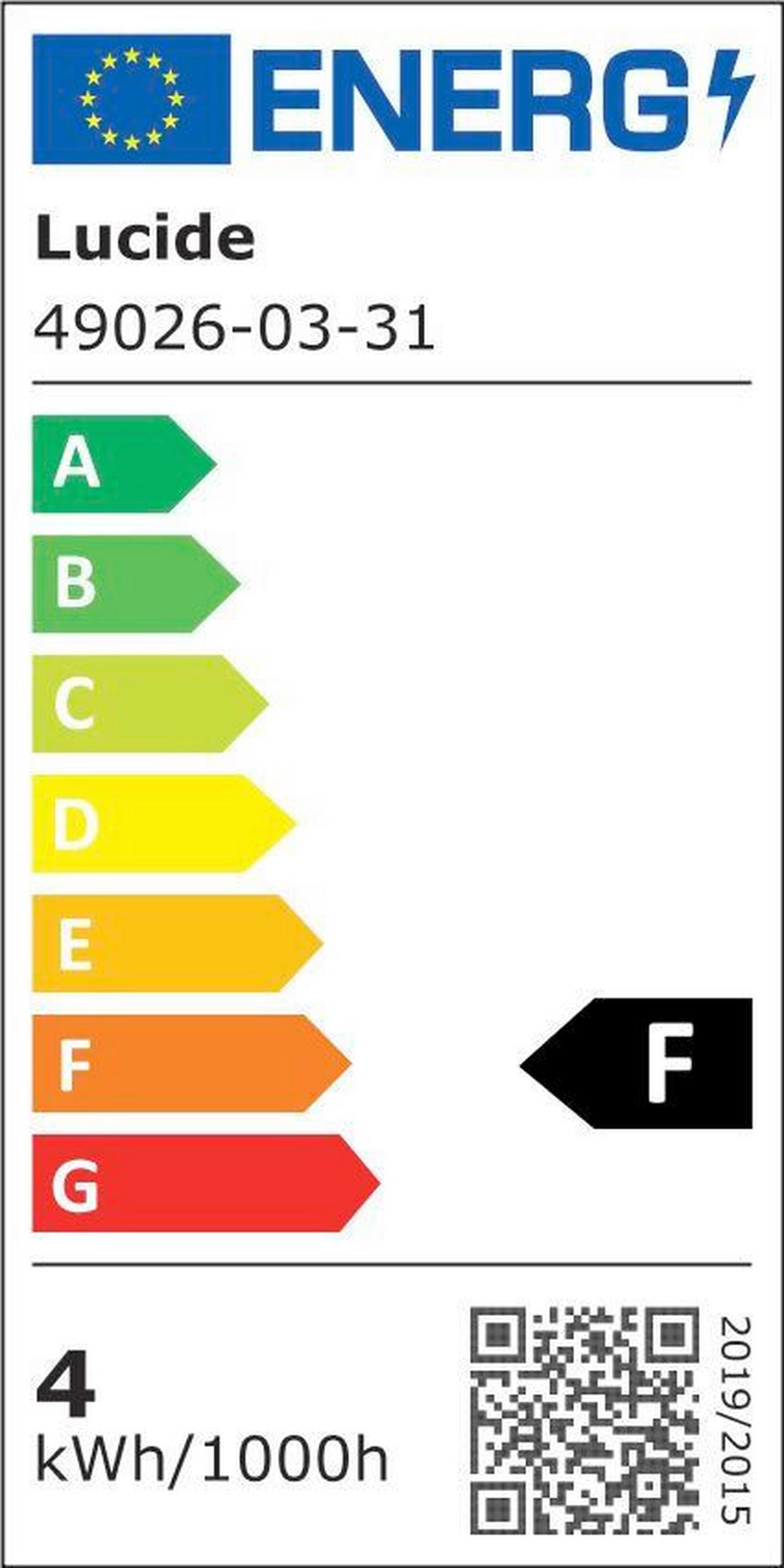 Led-wandleuchte 09217/04/97 Xio - Cappuccino, Design, Metall (9.7/9.7/9.7cm) - Lucide