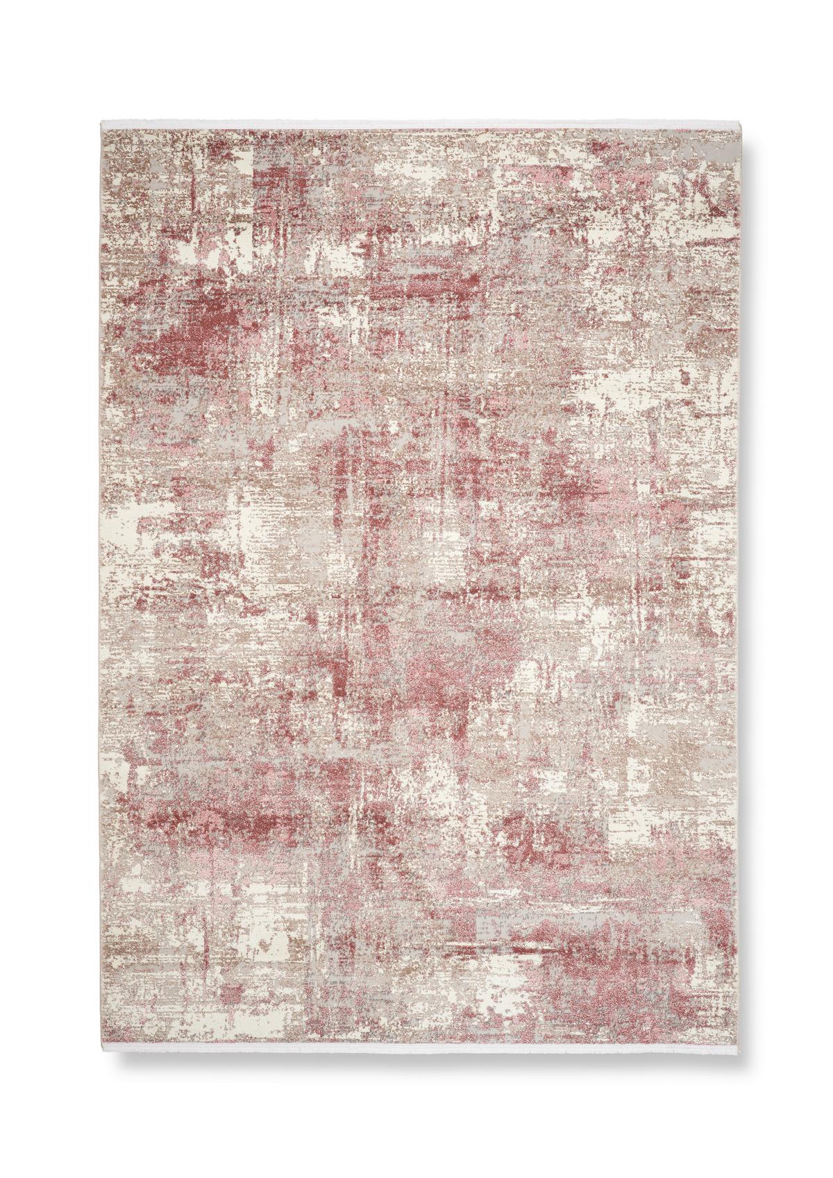 Tkana Preproga Malik 3 -Akt- - pink/krem barve, Moderno, tekstil (160/230cm) - Mömax