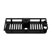 Coș pentru duș Liberta - negru, Modern, plastic (28,5/4/11,5cm) - Wenko