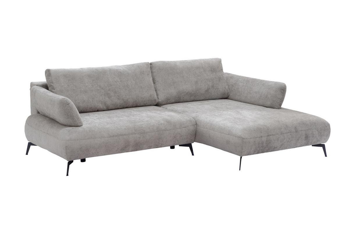 Kutna Garnitura Madison - bež/crna, Moderno, drvni materijal/drvo (284/92/186cm) - Modern Living