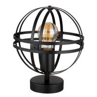 Namizna Svetilka 15639t Tamara - črna, Design, kovina/umetna masa (20/24,5cm) - Globo