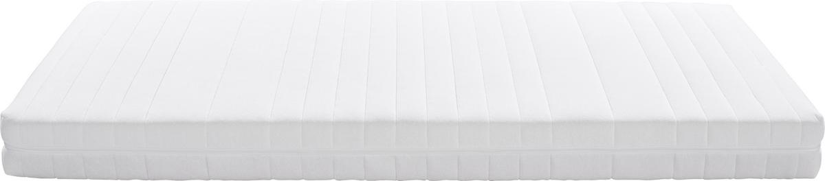 Kaltschaummatratze Lisi H2 ca. 140x200 cm - Weiß, KONVENTIONELL, Textil (140/200cm) - P & B