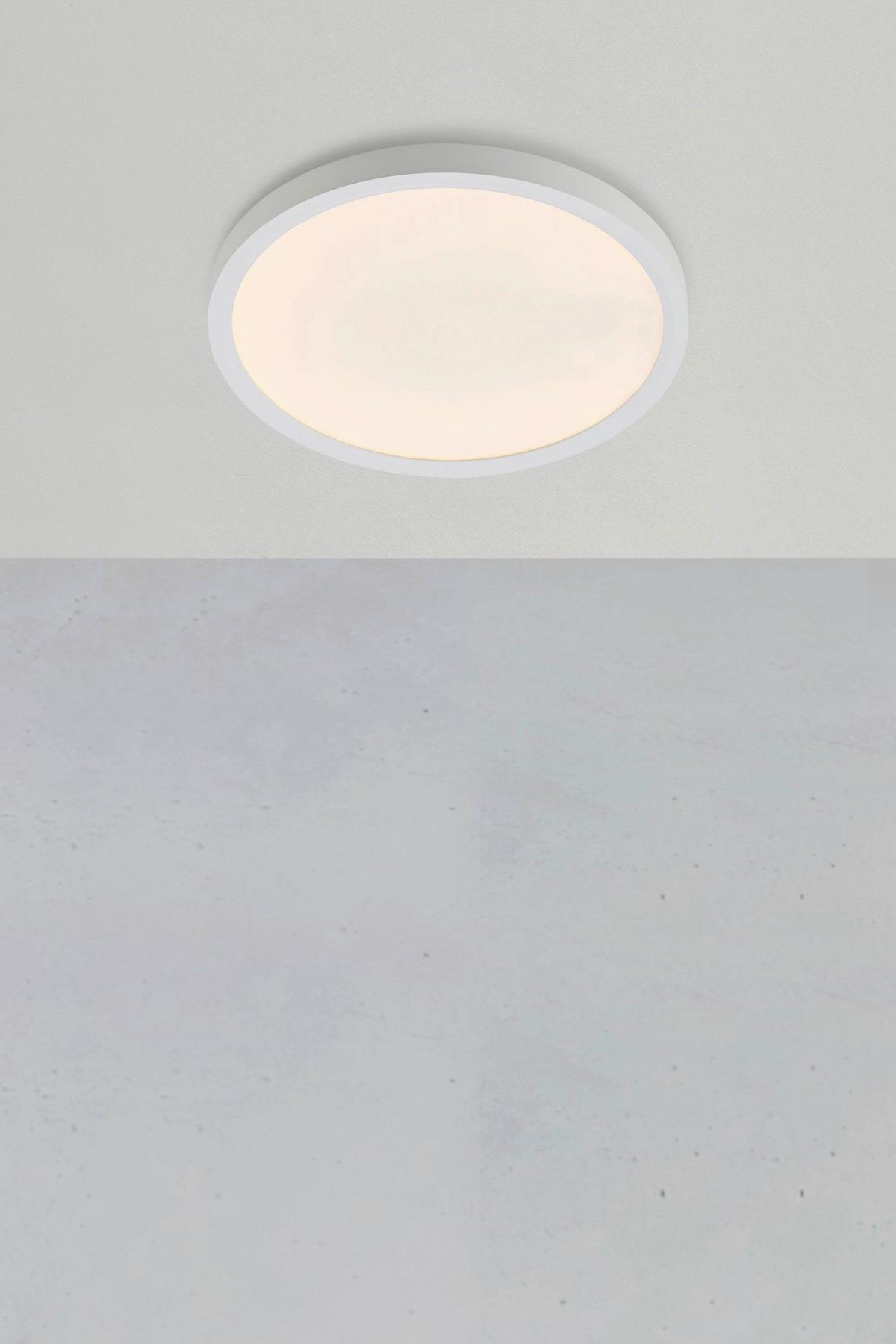 Deckenleuchte Punto Plafond Weiß max. 6 Watt - Weiß, Basics, Kunststoff (30/30/3,5cm) - Markslöjd