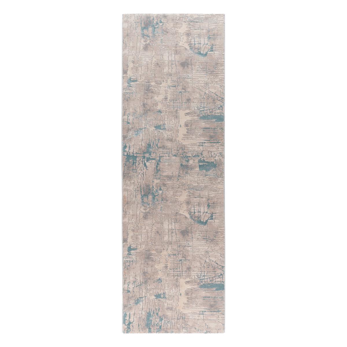 Webteppich Amanda ca. 80x300cm - Grau, Basics, Textil (80/300cm)
