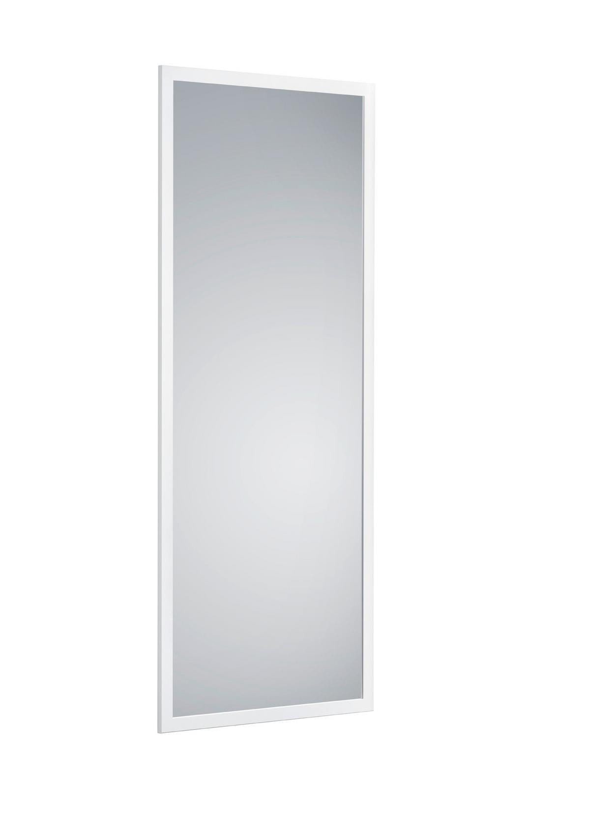 Spiegel Tabea Weiss ca. 66x166cm - Weiss, Konventionell, Glas/Holzwerkstoff (66/166cm) - Mömax
