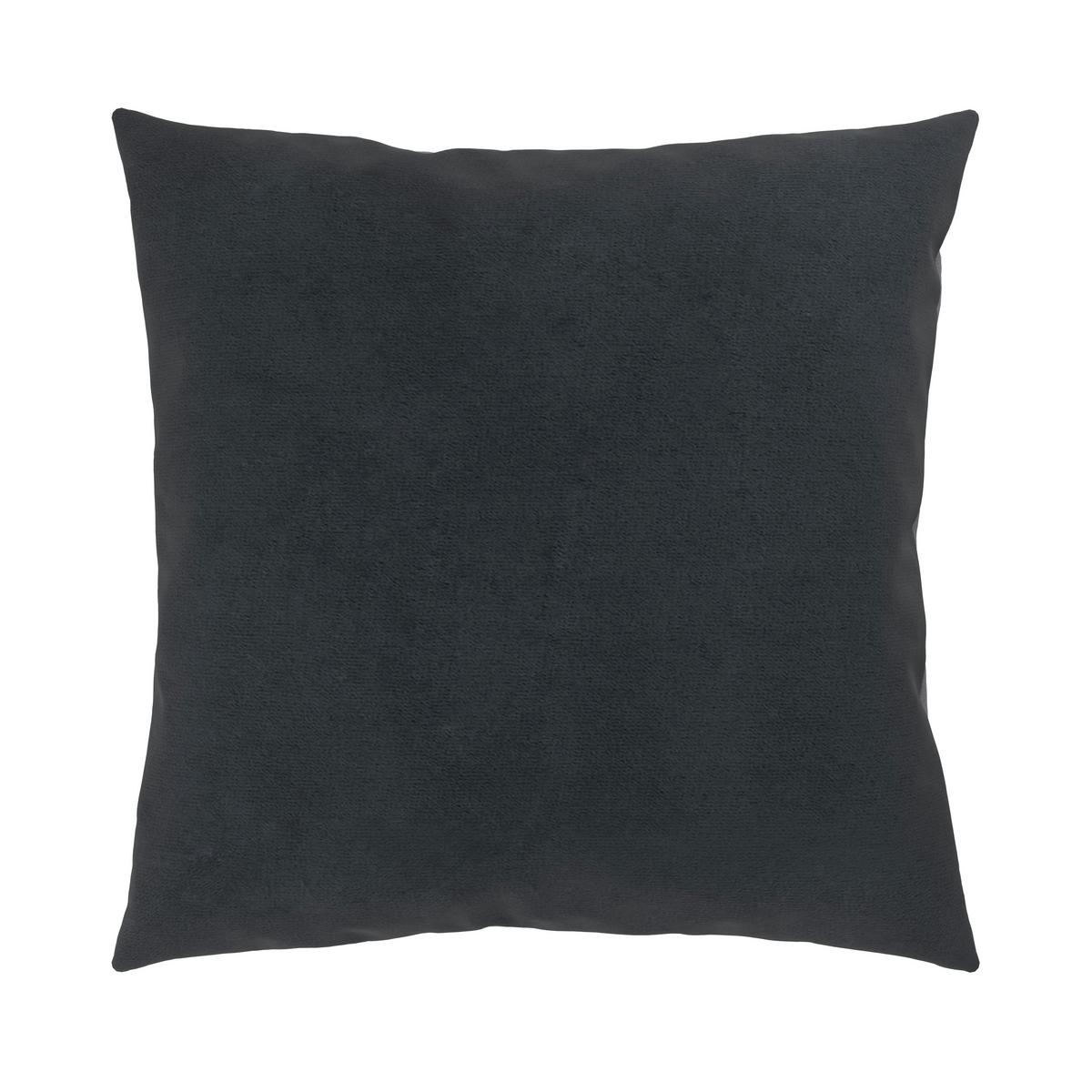 Wendebettwäsche Cashmere Wende Anthrazit/Schwarz ca.135x200cm - Anthrazit/Silberfarben, Textil (135/200cm) - Mömax