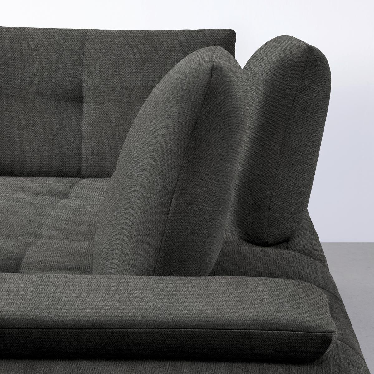 Wohnlandschaft Trendy Anthrazit - Anthrazit/Schwarz, MODERN, Holzwerkstoff/Textil (310/93/250cm) - Premium Living