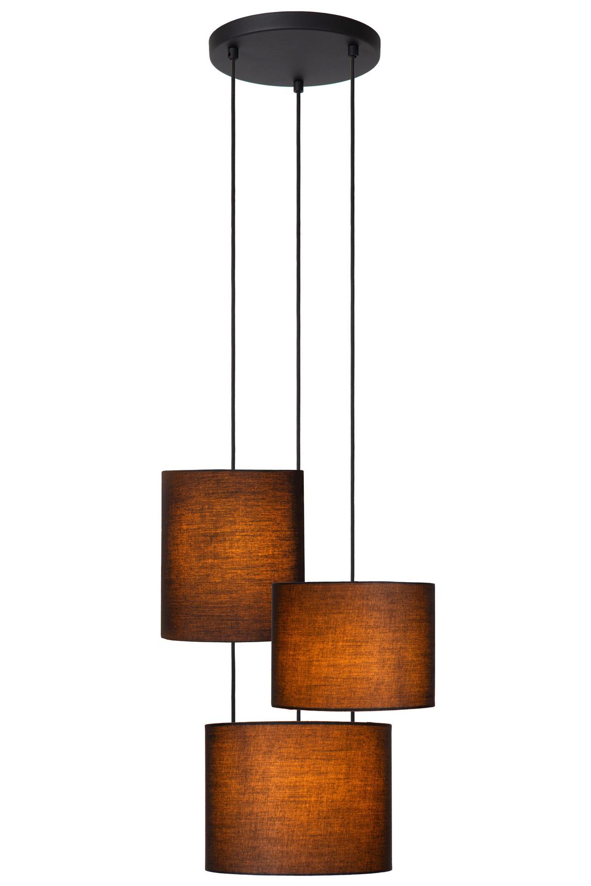 LAMPA WISZĄCA 45409/13/30 MAYA - Lifestyle, tkanina (46/46/177cm) - Lucide