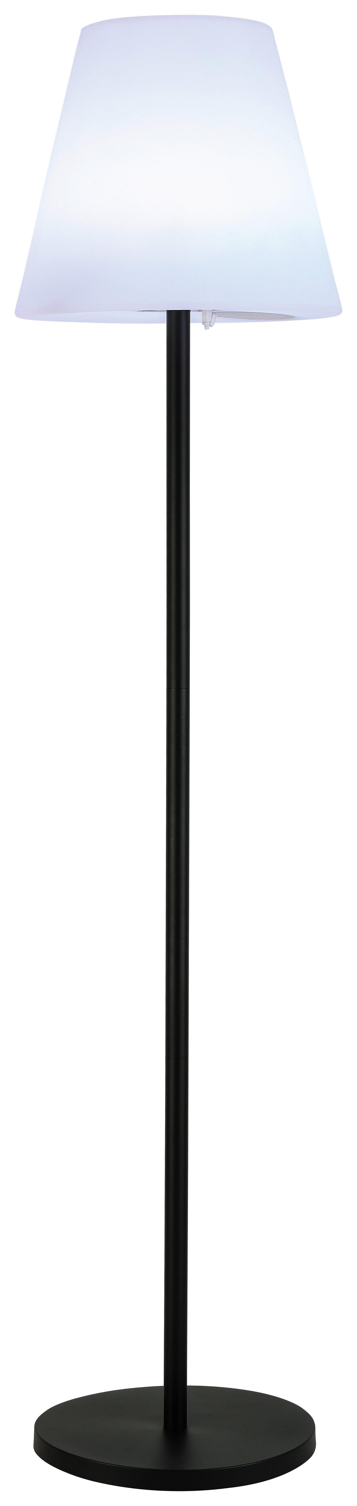 Solarleuchte Laureen in Weiss max. 2,16 Watt - Weiss, Modern, Kunststoff (34/150cm) - Premium Living