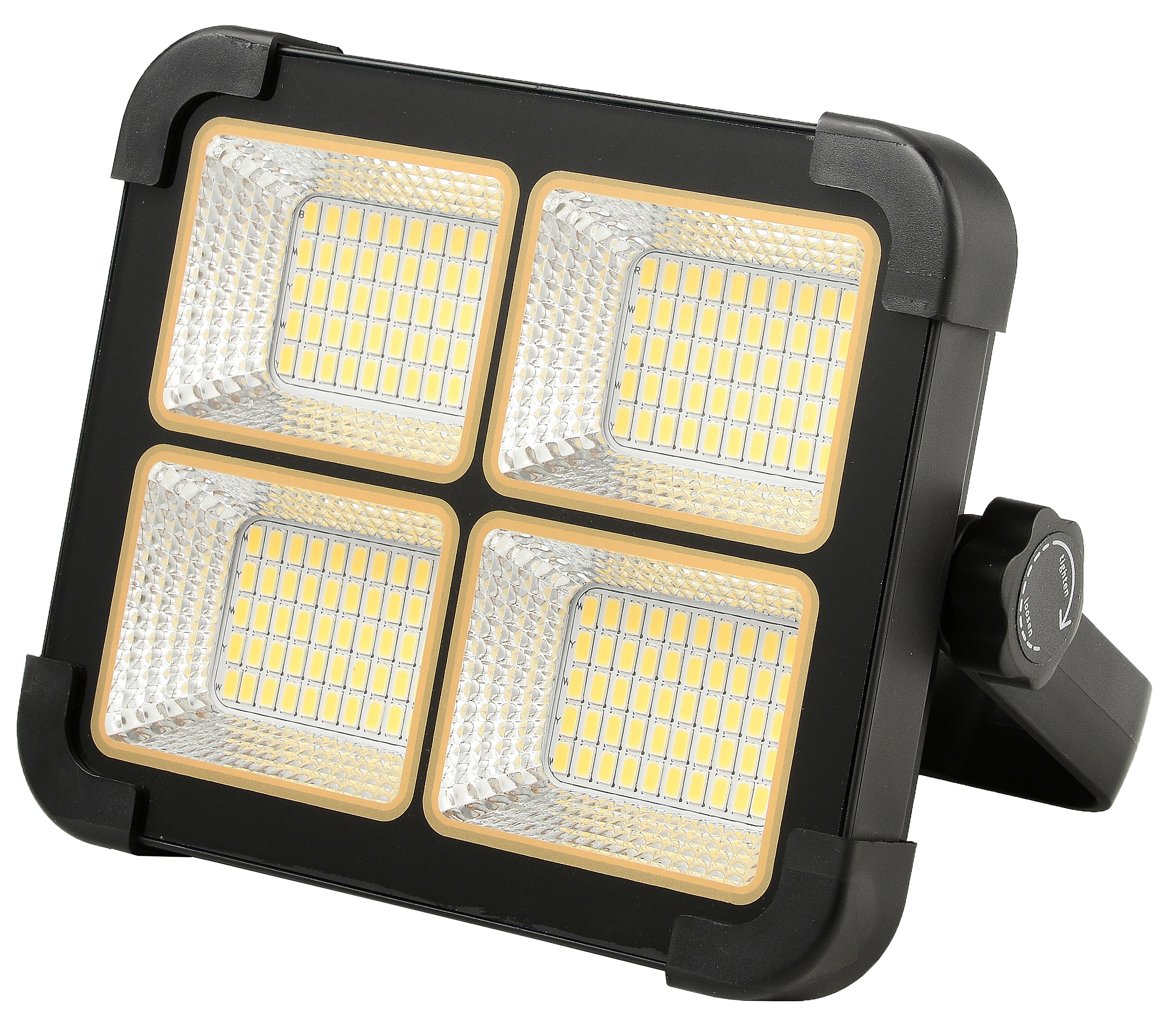 Zunanja Led-svetilka Upol - črna/prozorno, Moderno, umetna masa/steklo (18,5/14,5/5,5cm) - Modern Living