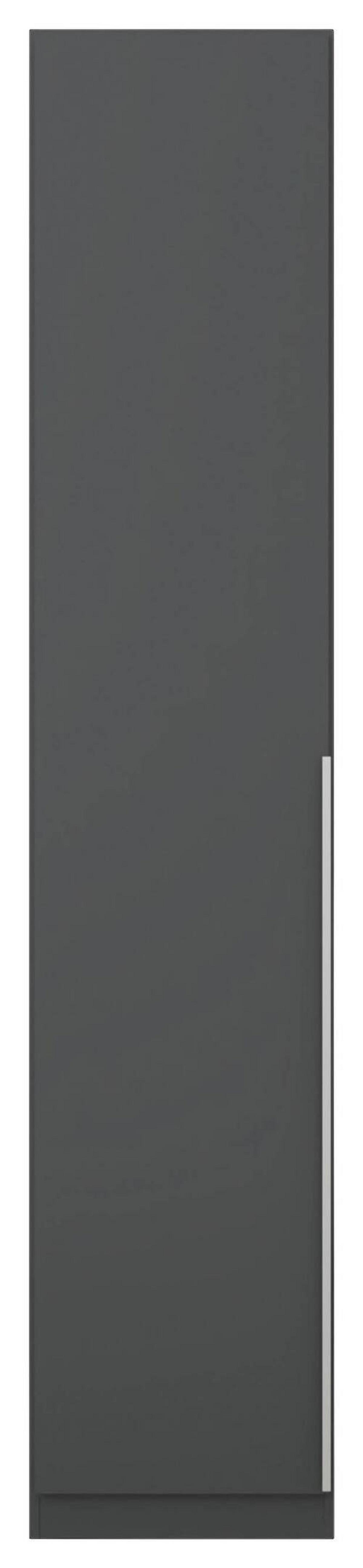 Ormar S Klasičnim Vratima Alabama - siva/boje aluminija, Moderno, drvni materijal (47/229/54cm) - Modern Living