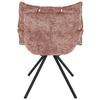 STOL CARLA - svart/rosa, Trend, metall/trä (60/92/66cm) - Mömax