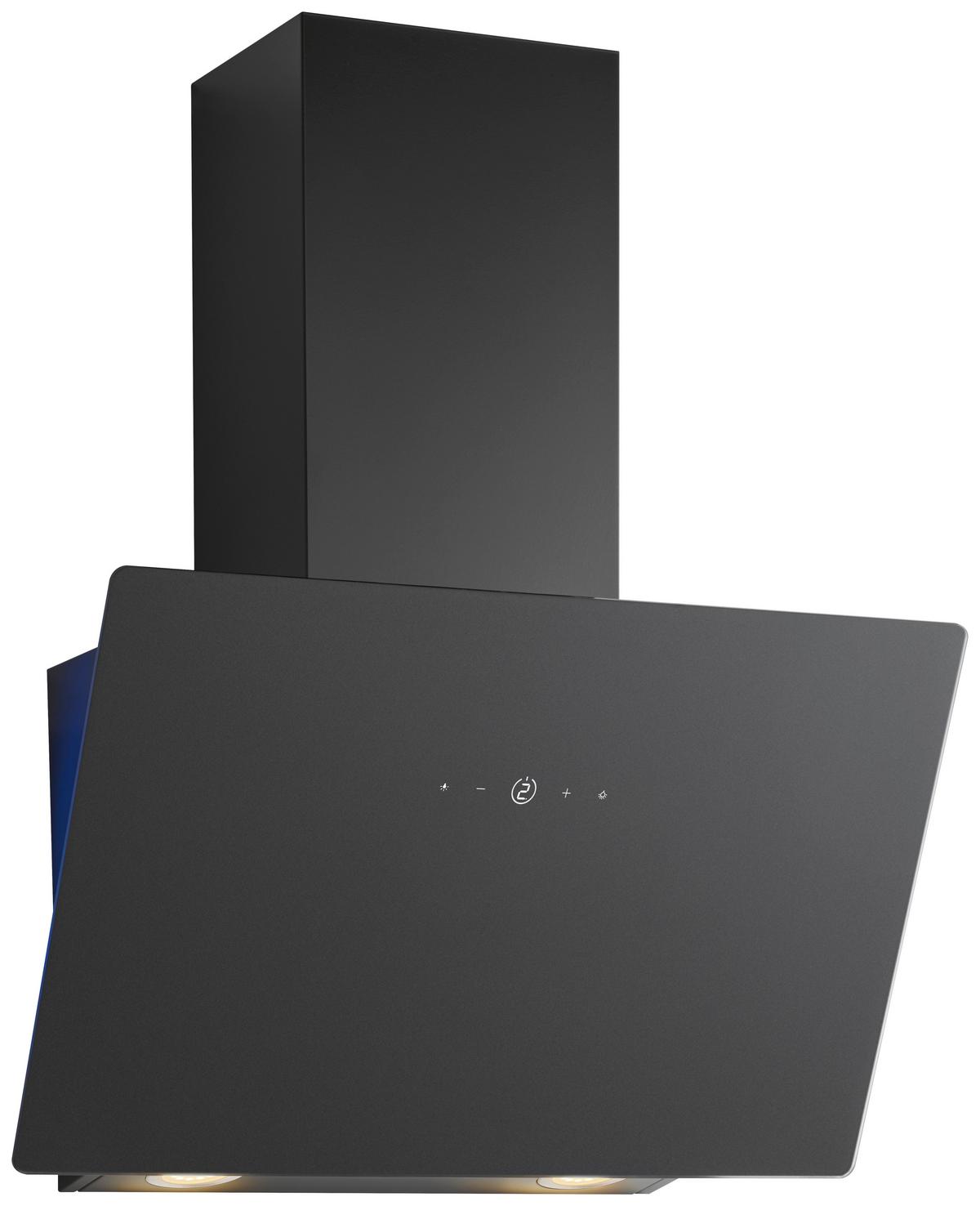 OKAP KUCHENNY DU 7611 G - czarny, Basics, metal/szkło (60/111,6/29,6cm) - Bomann