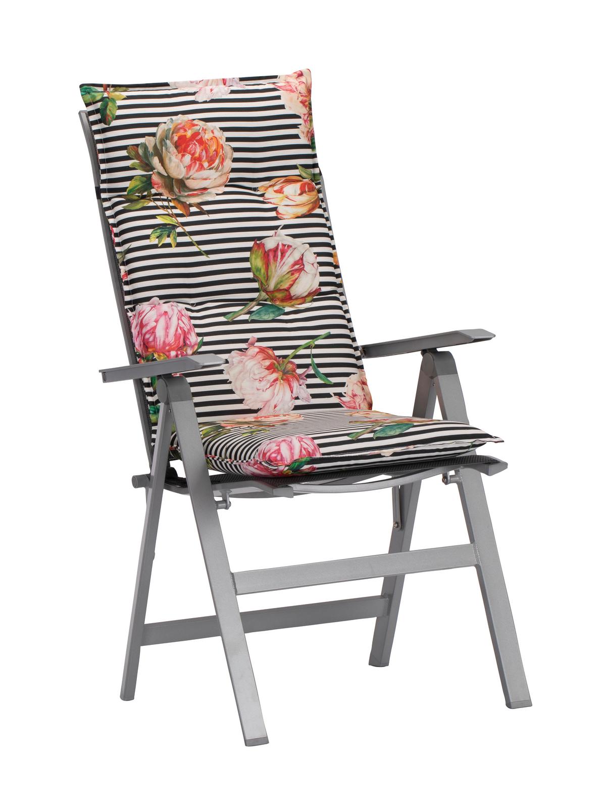 Gartensessel klappbar Urban Aluminium - Platinfarben/Graphitfarben, Basics, Metall (61/113/67cm) - Acamp