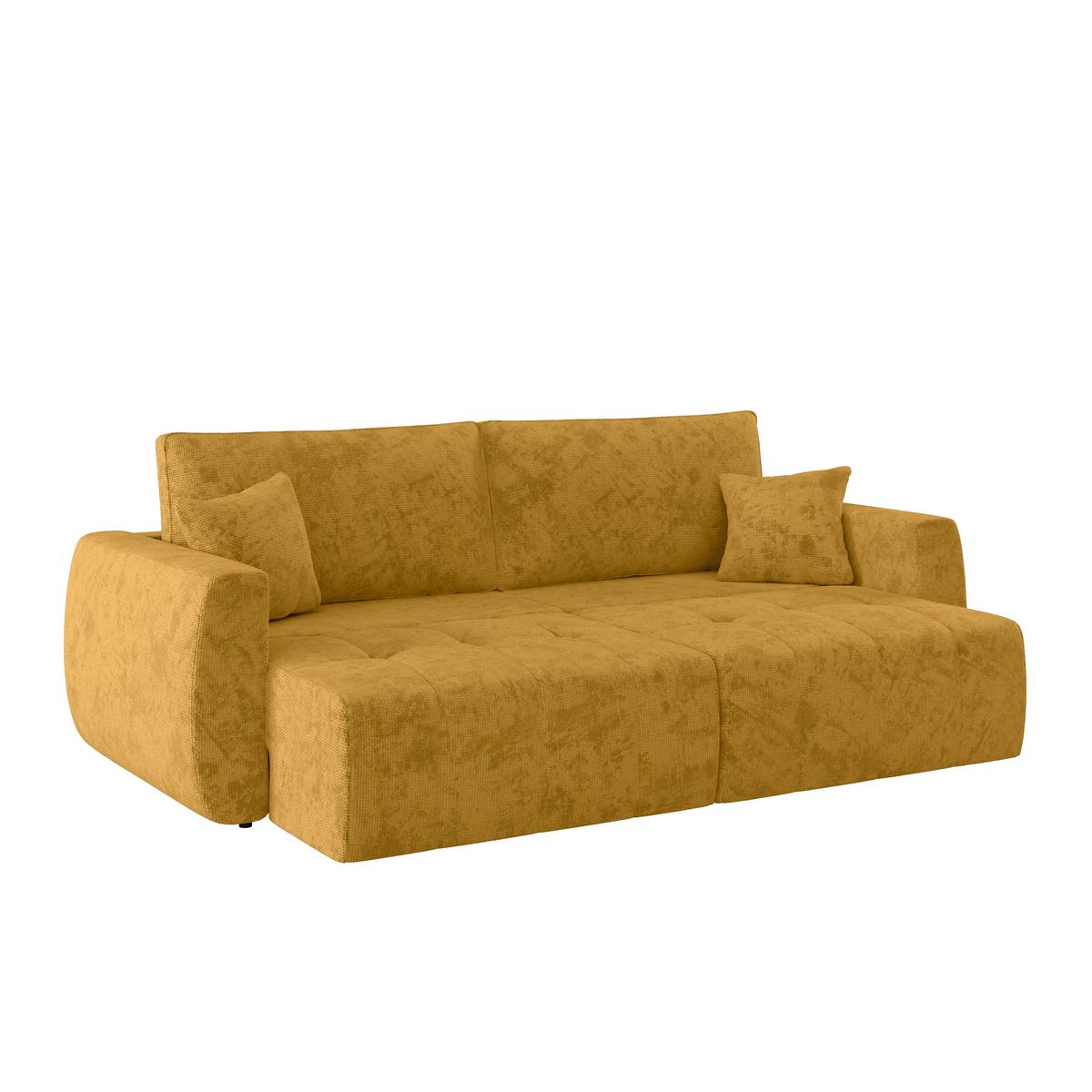 Trosed Na Razvlačenje Bali - siva/crna, Moderno, drvo/tekstil (245/74-90/104cm) - Luca Bessoni