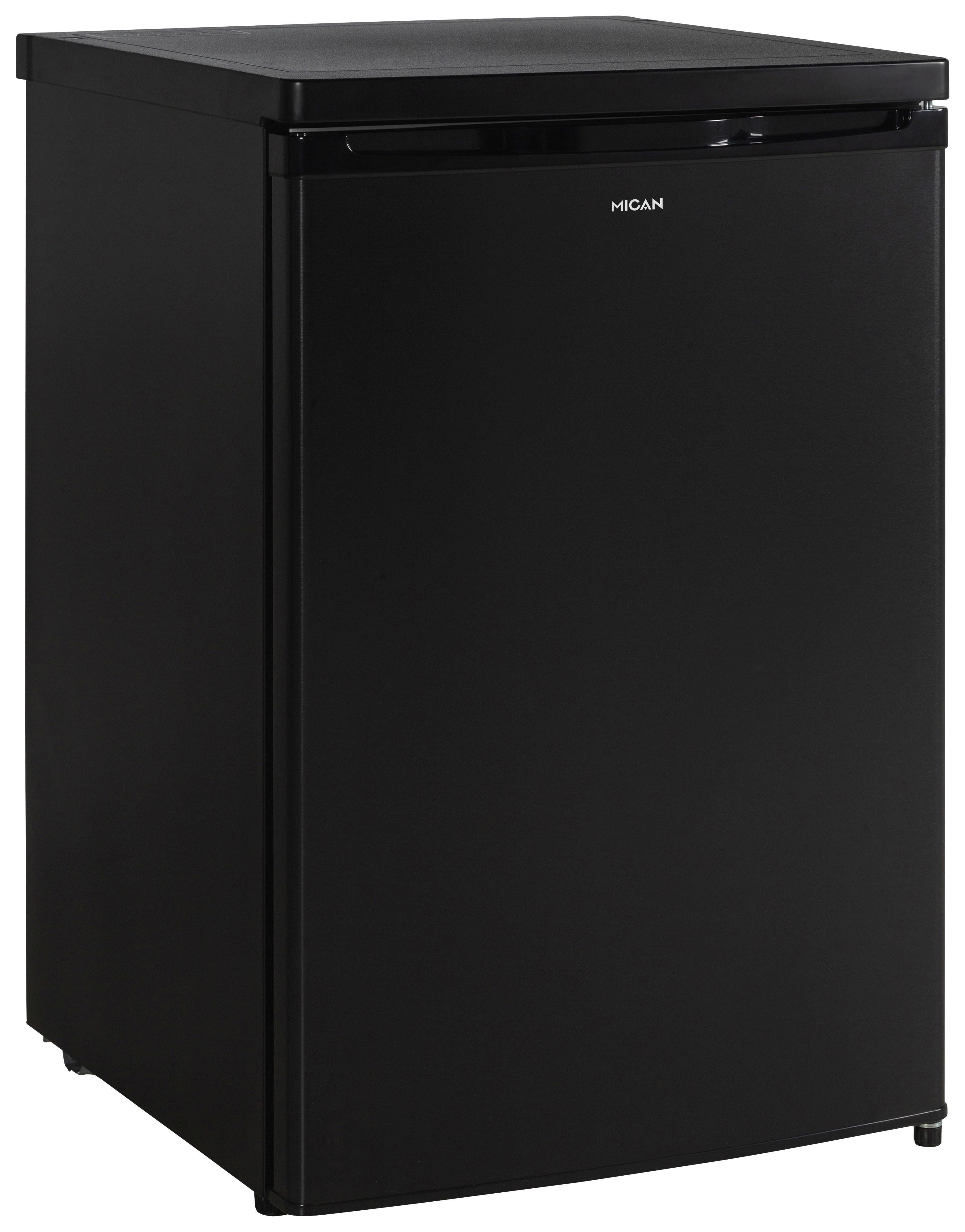 Kühlschrank SKHTMG4SSDID Schwarz - Schwarz, Basics, Glas/Metall (55/85/58cm) - Mican